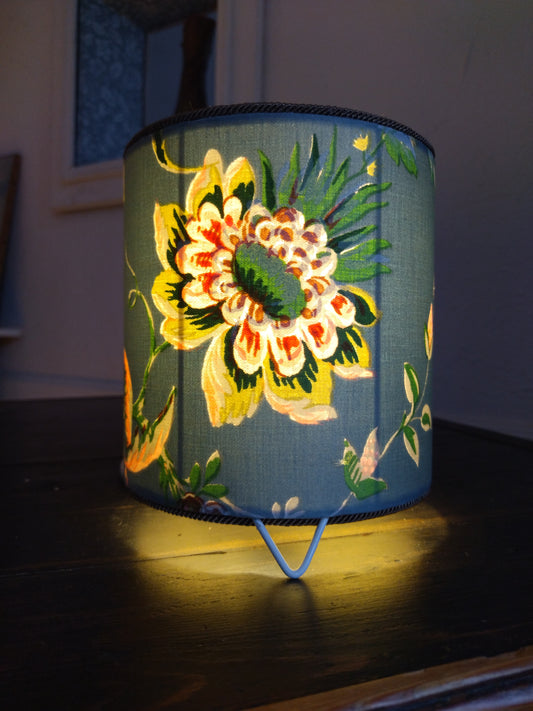 Lampe abat-jour Fleurs