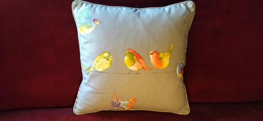 Coussin oiseaux